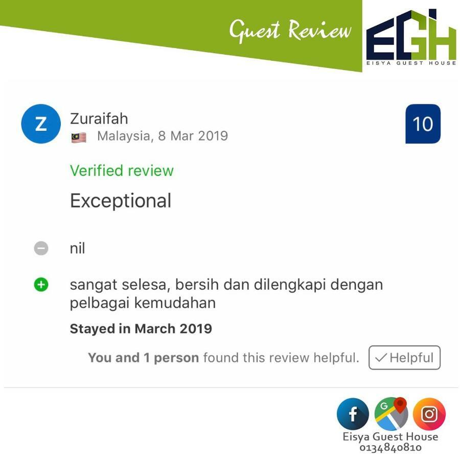 Eisya Guest House Perlis With Pool Musllm Only Arau Kültér fotó